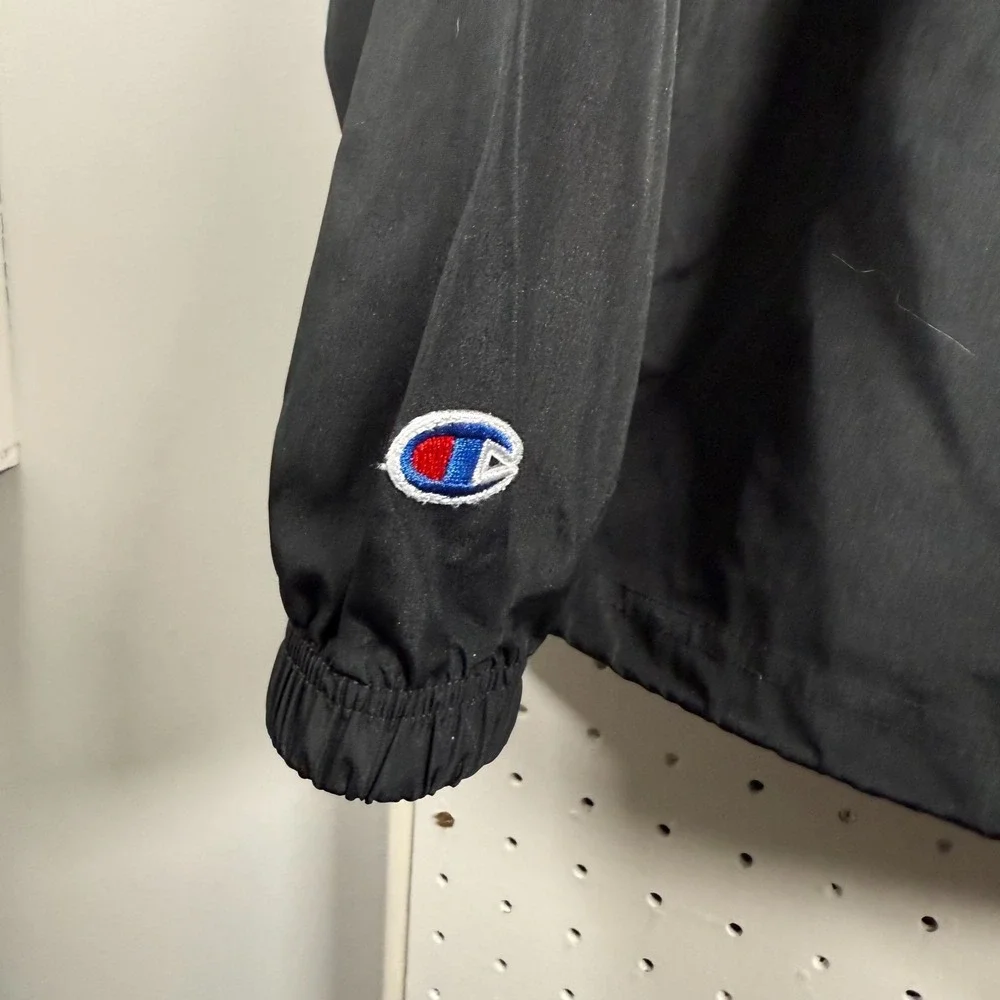 UCF Knights Champion Adults Black Windbreaker Hooded Jacket NBL Sports - Large - Picture 7 of 13